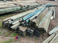 Approx 165.5in x 2in x 1in Timber