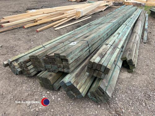 Approx 165.5in x 2in x 1in Timber