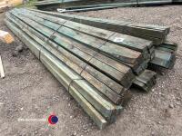 Approx 165.5in x 2in x 1in Timber - 2