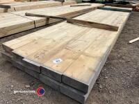 10 approx 189in x 8in x 3in Timber