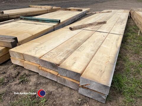 10 approx 189in x 8in x 3in Timber