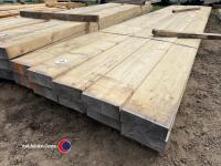 10 approx 189in x 8in x 3in Timber - 2