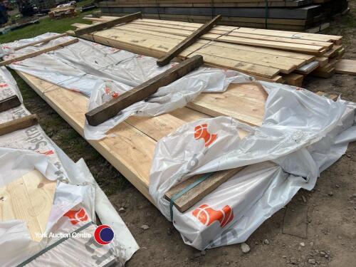 Approx 212in x 8.5in x 2in Timber