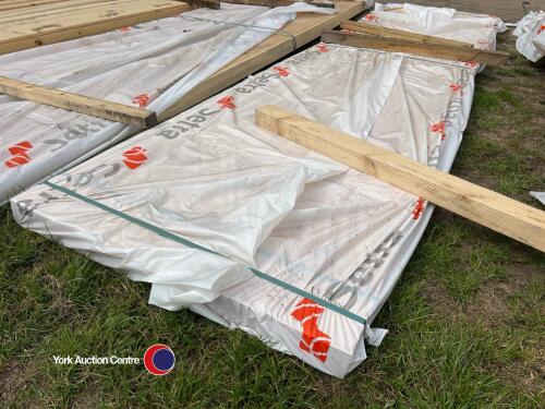 Approx 166in x 6.5in x 1in Timber