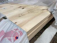 Approx 166in x 6.5in x 1in Timber - 2