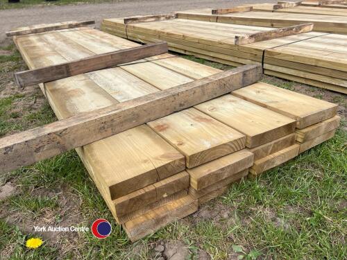 16 Approx 165in x 8.5in x 2in Timber