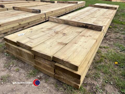 16 Approx 165in x 8.5in x 2in Timber