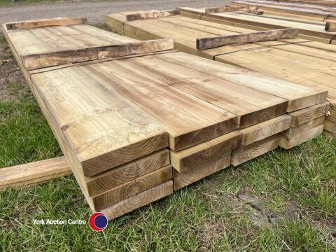 16 Approx 165in x 8.5in x 2in Timber