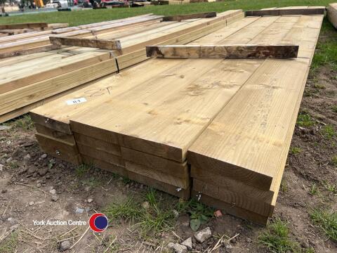 16 Approx 165in x 8.5in x 2in Timber