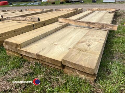 13 Approx 165in x 8.5in x 2in Timber