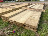13 Approx 165in x 8.5in x 2in Timber