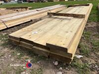13 Approx 165in x 8.5in x 2in Timber - 3