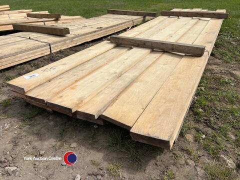 Approx 142in x 6in x 1in Timber