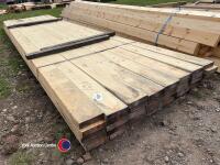 Approx 165.5in x 5in x 1.5in Timber - 2