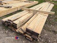 Approx 165.5in x 5in x 1.5in Timber - 3