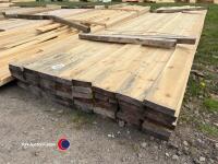 Approx 165.5in x 5in x 1.5in Timber