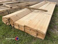Approx 166in x 5in x 1in Timber - 2