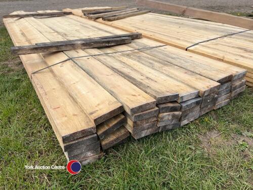 Approx 166in x 5in x 1in Timber