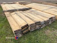 Approx 166in x 5in x 1in Timber