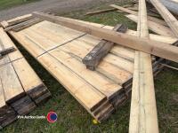 Approx 166in x 5in x 1in Timber - 3