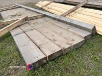 6 Approx 180in x 6.5in x 2.5in Timber