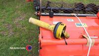 1.6m rotavator stone burier for compact tractor - 2