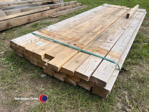 Approx 94.in x 3.5in x 1.5in Timber