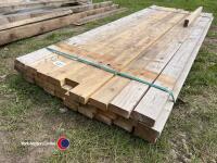 Approx 94.in x 3.5in x 1.5in Timber