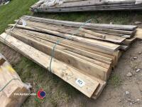 Approx 106.5in x 5in x 1in Timber - 2