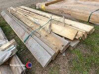 Approx 106.5in x 5in x 1in Timber - 3