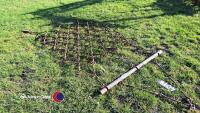 4ft chain harrows for quad, very good