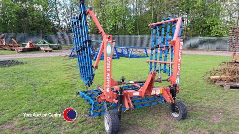 Opico 5m grass harrows, good condition
