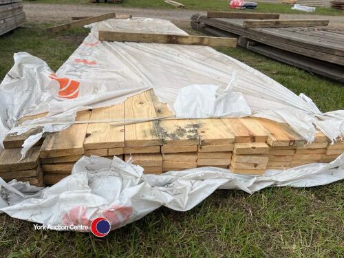 Approx 166in x 8in x 1in Timber