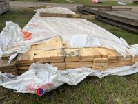 Approx 166in x 8in x 1in Timber