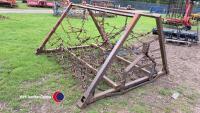 14ft Mounted chain harrows