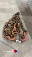 3 leg lifting chains - 2