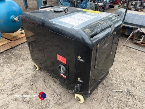 Warrior 50HQ diesel generator, key in office