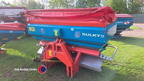Sulky X36 fertiliser spreader, weighing vision control box, 2010, control box in office