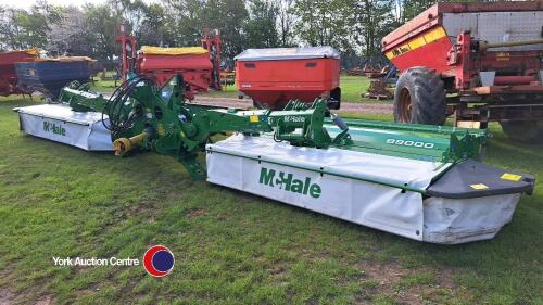 McHale ProGlide B9000 butterfly mower conditioner, 2024 model 2023 build, excellent condition