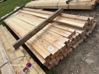 Approx 118in x 2in x 2in Timber - 2