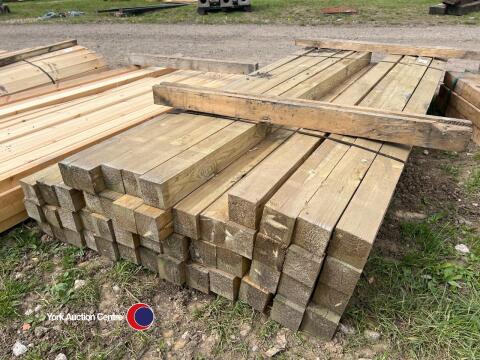 Approx 83in x 3in x 3in Timber