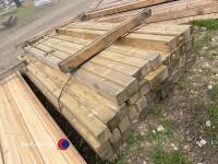 Approx 83in x 3in x 3in Timber - 2