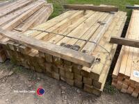 Approx 83in x 3in x 3in Timber - 3