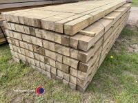 Approx 118in x 3in x 3in Timber - 3