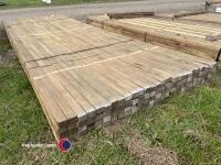 Approx 118in x 1.5in x 1in Timber