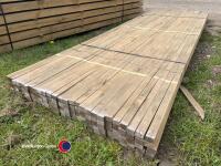 Approx 118in x 1.5in x 1in Timber - 2