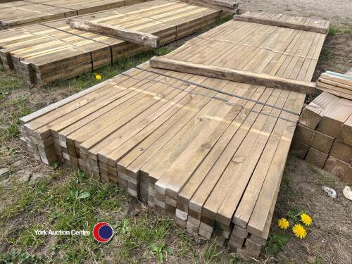 Approx 118in x 1.5in x 1in Timber