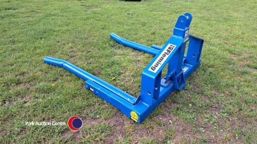 Fleming HDBBT single round bale carrier, unused