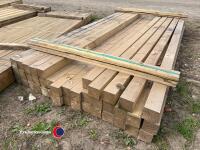 Approx 95in x 3in x 3in Timber - 3