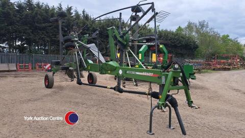 Fendt Former FT7850 rake, 2018, little used, pto in office